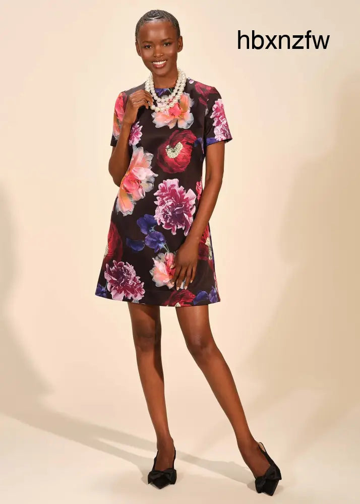 Satin Mini Dress - Clothing