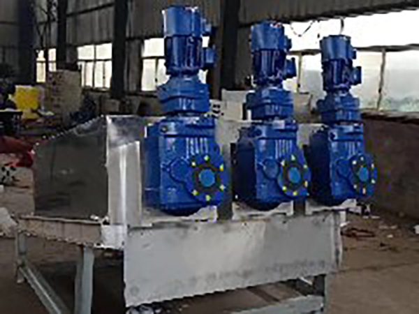 K系列减速机在叠螺机上的应用